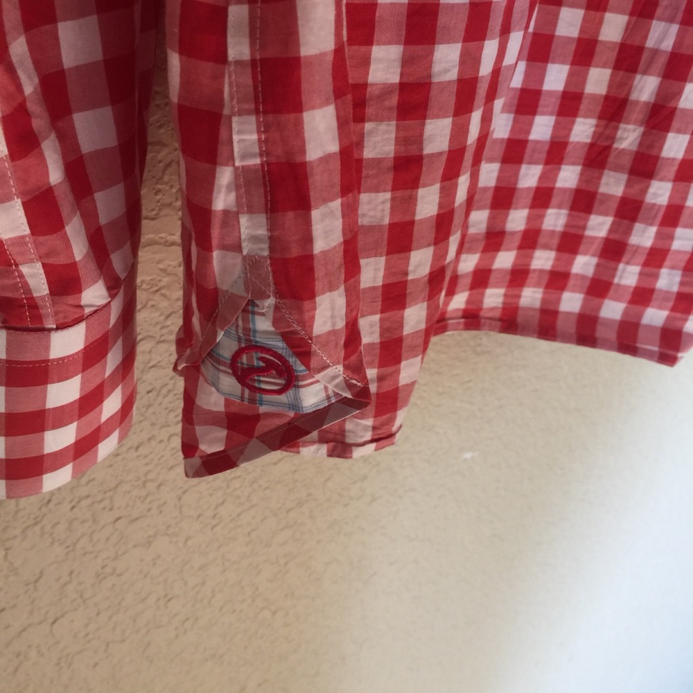 Hammer Made Checkered Button Down(A51) - image 5